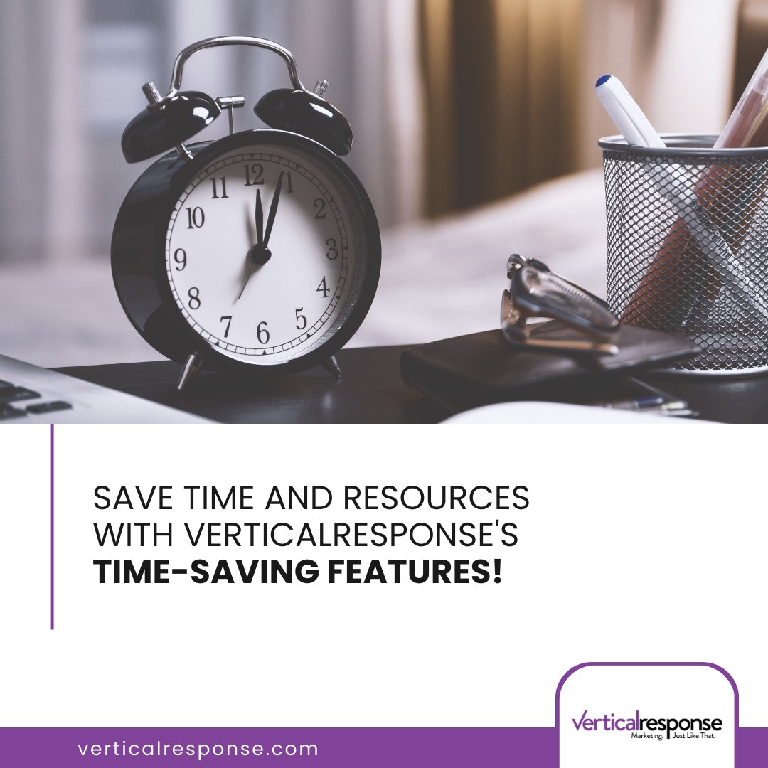 VR4SmallBiz's tweet image. Save time and resources with VerticalResponse&apos;s time-saving features! 

Our platform offers email automation, list segmentation, and content personalization tools, so you can focus on growing your business. 

#timesavingtools #emailautomation