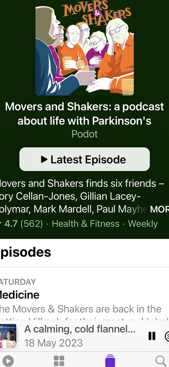 On a lovely walk in the sunshine at the end of a busy day listening to @fifiglover & @janegarvey1 with @ruskin147-reminded me to share again the great podcast Movers and Shakers - highly recommend for our students our service users and clinicians 😊 @TeesUniSHLS @NENCAHPFaculty