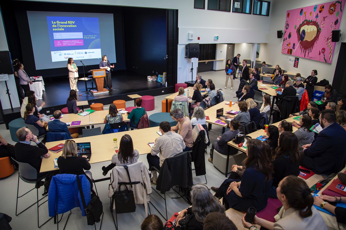 Près de 130 acteurs et actrices des milieux privé, public, associatif et de la recherche, se sont réunis à Rivière-du-Loup pour affirmer l'importance de l'innovation sociale et sa capacité de répondre aux enjeux sociaux du Qc. 👉 newswire.ca/fr/news-releas…
#innovationsociale