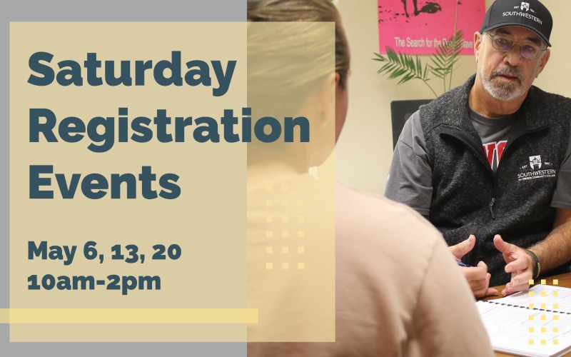 swocc's tweet image. Interested in a lifetime of higher earnings, job security &amp;amp; a more satisfying life? That's what college can do for you. Get a jump start on fall term by attending one of our Saturday Registration Events. Details here: bit.ly/41DROsp.
#SWOCCbound #collegelife #education