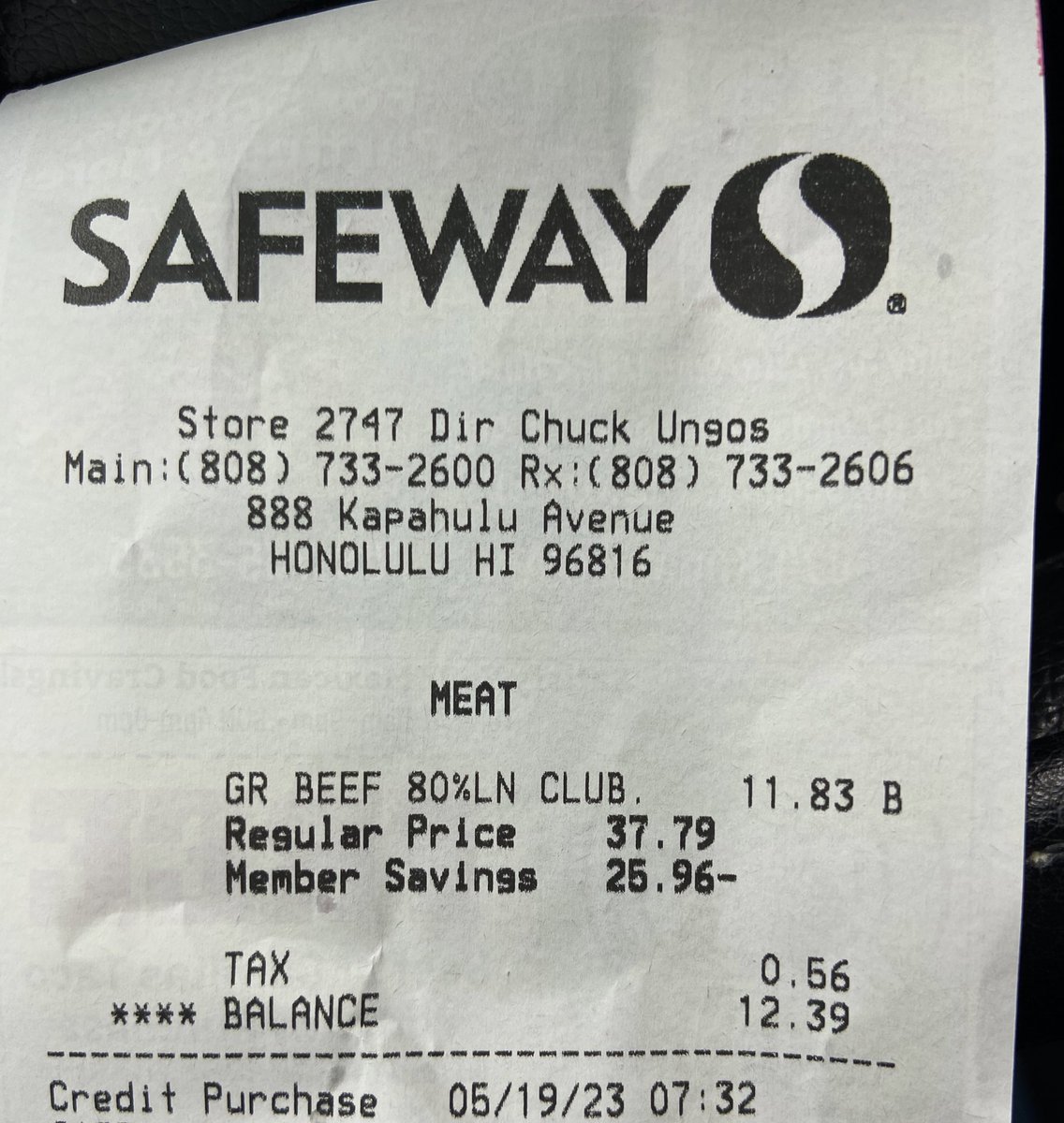 Go get your $5 friday deals at Safeway! Ground beef 2lb for $5!