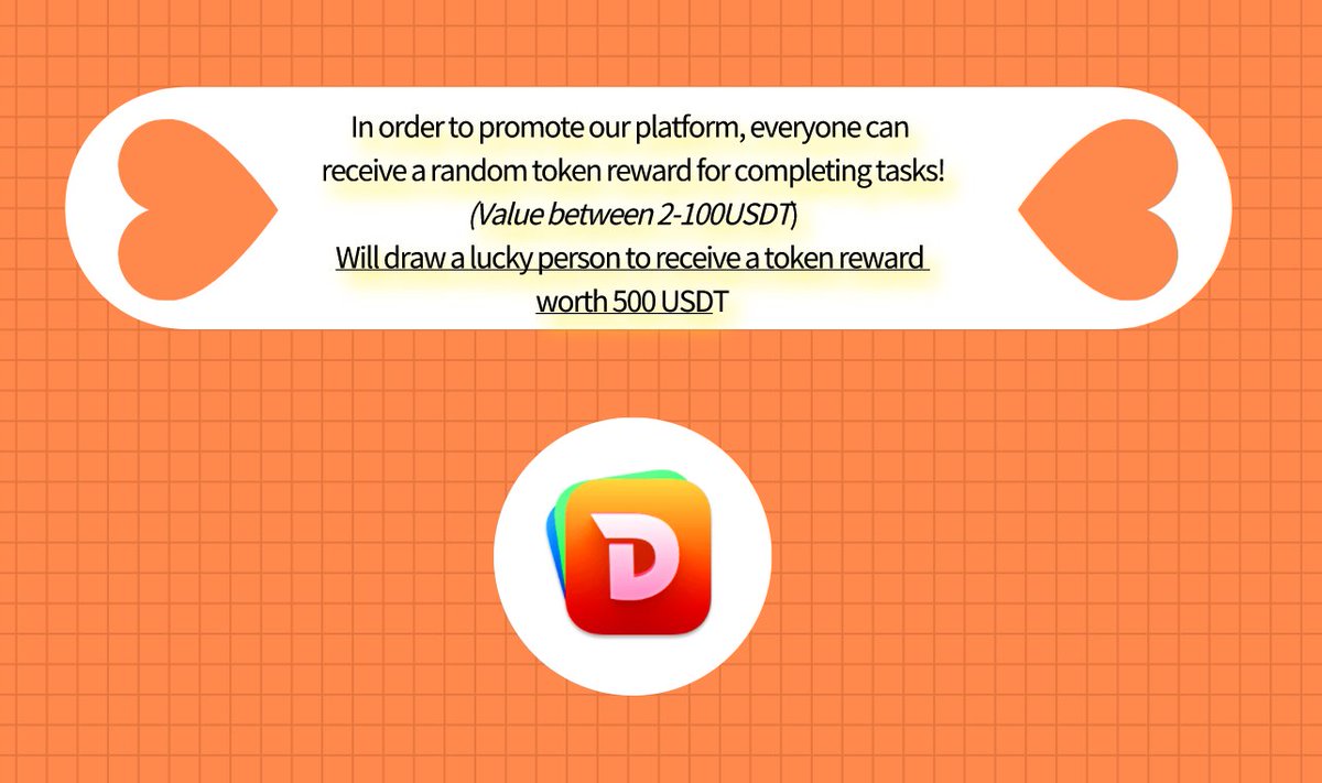 Joining us is equivalent to obtaining a wealth code.
Draw 20 lucky ones to obtain a dog🎁
(Value between 2-100USDT)
The first person to invite ten friends to join us will receive a token reward worth $500
(No time limit)
 -RT + follow me + t.me/DCLReward + proof+Drop
