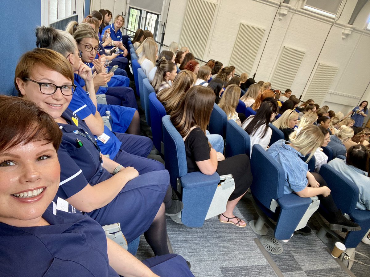 Great day welcoming successful 3rd year students to the <a href="/SYB_LMNS/">South Yorkshire Local Maternity & Neonatal System</a> and <a href="/barnshospital/">Barnsley Hospital</a>. Thanks to <a href="/SheffieldHallam/">Sheffield Hallam</a> for hosting. It was great to hear all the students chatting so enthusiastically about starting their midwifery journey with us!