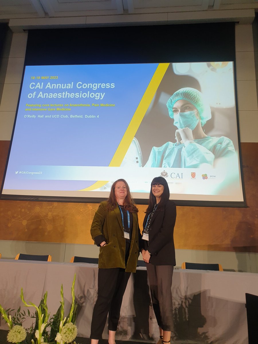 dr_aisling's tweet photo. Thanks to the @COAIrl, Dr. Rob Ghent, and @sleepypedsdoc for such a wonderful event at the Congress of Anaesthiology. Thoroughly enjoyed speaking to such an esteemed group of international colleagues about paediatric psychological preperation. Roll on the gala event later 🙂 https://t.co/3BaNYQjKtA