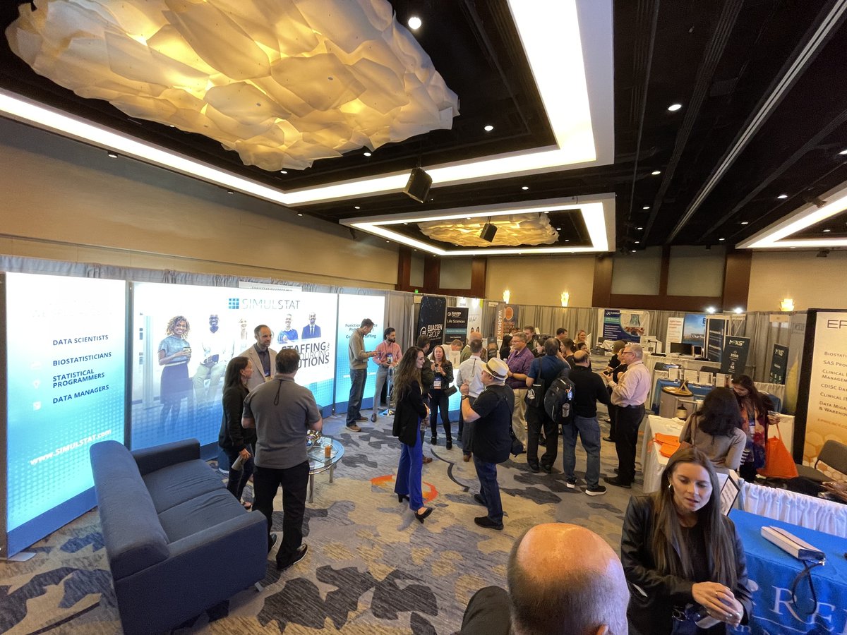 SimulStat's tweet image. @pharmasug put on a great conference this year! Thank you to everyone who stopped by our booth + allowed us to share our capabilities. Whether you're looking for your next job or for #biostatistics or #statisticalprogramming resources, we can help.
#pharmasug2023 #pharmasug