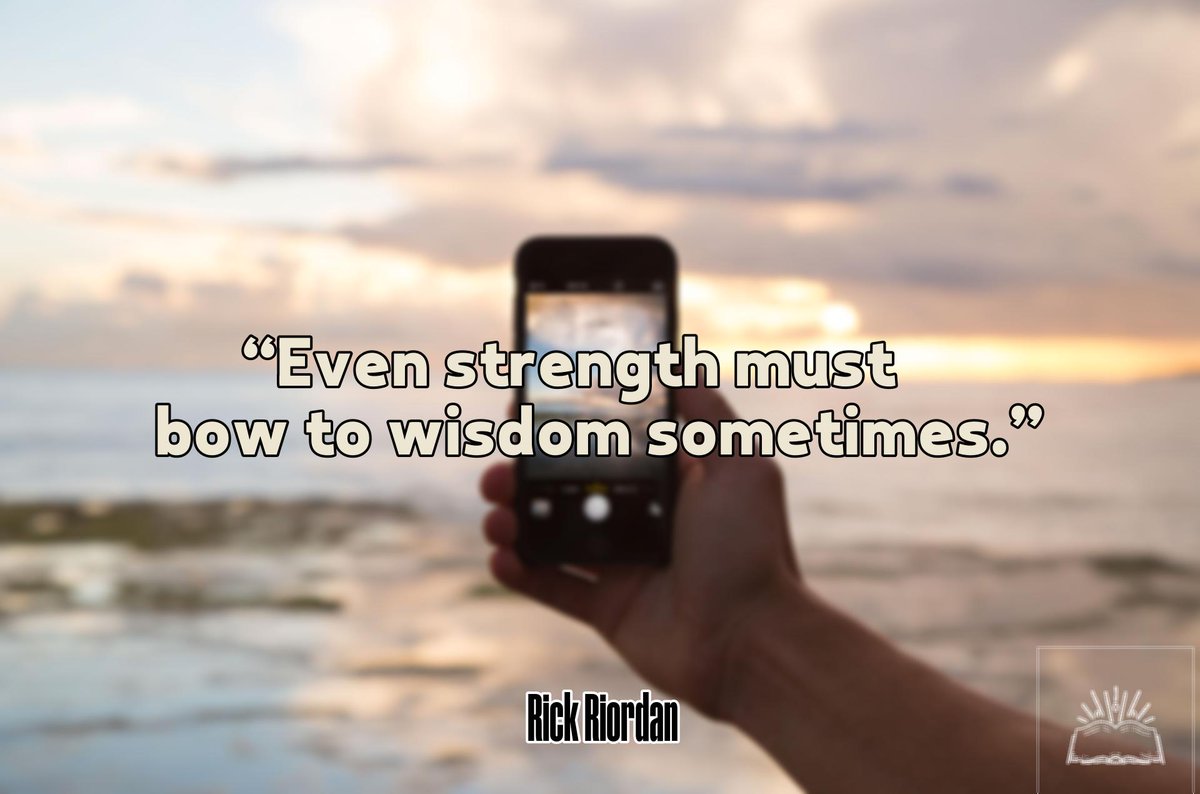 “Even strength must bow to wisdom sometimes.” - Rick Riordan 
#StrengthAndWisdom #RickRiordanQuotes #WisdomAboveAll #BalancingStrengthAndWisdom #PowerOfWisdom #EmbraceWisdom #StrengthInWisdom #WiseChoices #HumilityAndWisdom #EmbraceBalance