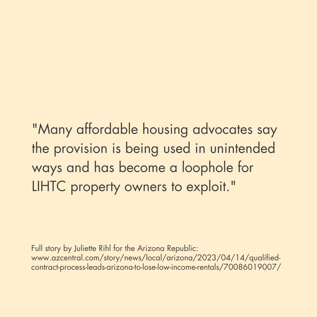 Arizona is losing thousands of low-income housing units due to a legal 'loophole' allowing property owners to raise rents to market rate, adding to the nation's #affordablehousing crisis, @JulietteRihl reports. Learn more: azcentral.com/story/news/loc…  #lowincomehousing #Arizona