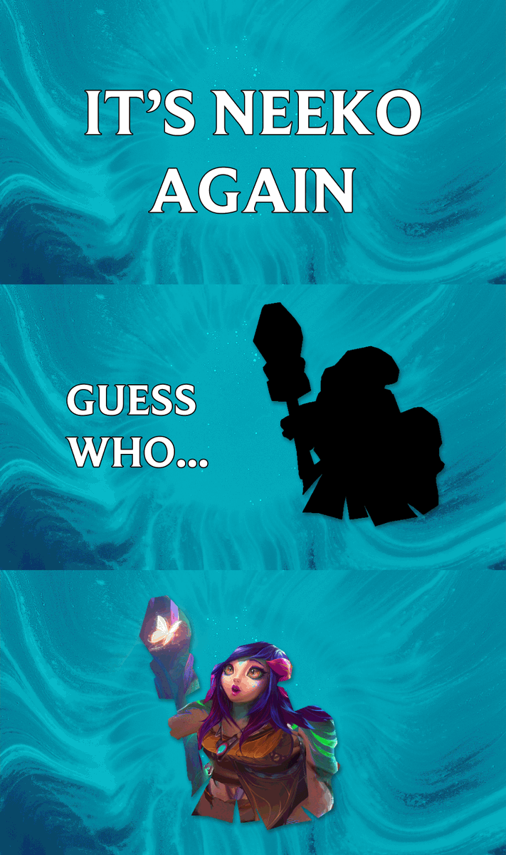 League of Legends on Twitter "you'll never guess"