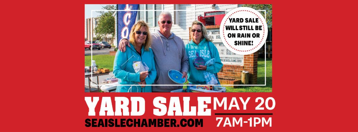 Yard Sale Tomorrow is ON! conta.cc/3pWtfti