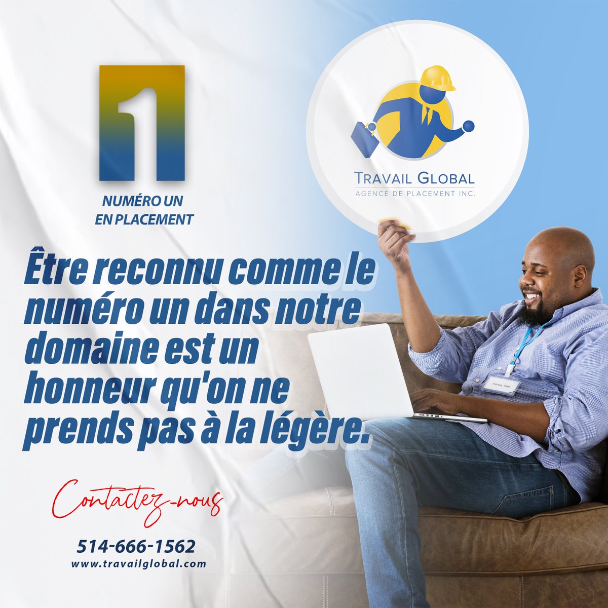 TravailGlobal's tweet photo. Être reconnue comme le numéro un dans notre domaine est un honneur qu'on ne prends pas à la légère.

https://t.co/zO4VEDQ10Q

#jobopportunity #job #travailglobal #canada #montreal #workinprogress #jobalert #recrutement #jobsearch #working #metromontreal #metro #MontrealAI https://t.co/dUUDfc3wSa