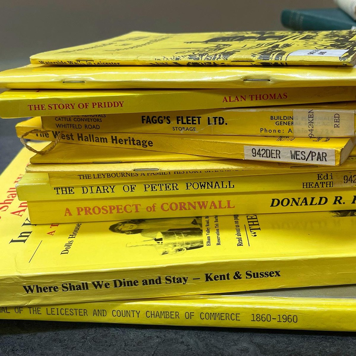 generalistjo's tweet photo. In the yellow zone #artisticresearch #localhistory #stayinglocal #tactics #constraints #visual #library #archive https://t.co/zo3N8mCxtE