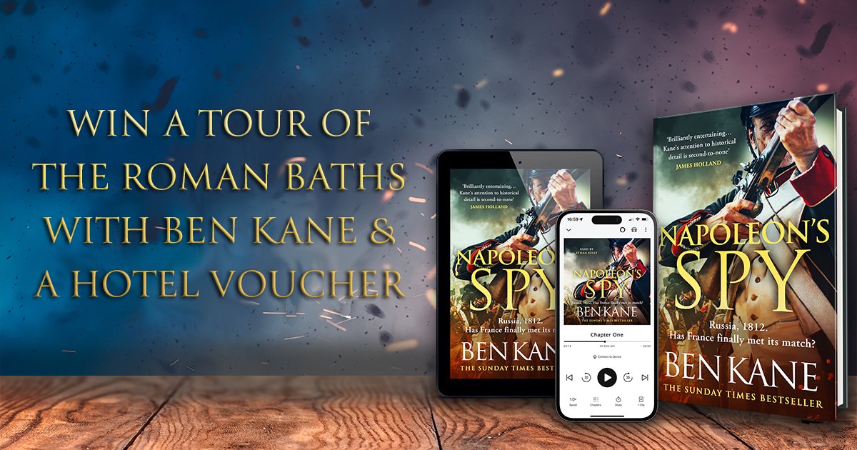 Enter our <a href="/BenKaneAuthor/">Ben Kane</a> competition to win this exciting, money-can't-buy prize! All you need to do is preorder Ben's upcoming historical adventure, NAPOLEON'S SPY, and upload proof of purchase here: fal.cn/3yolb