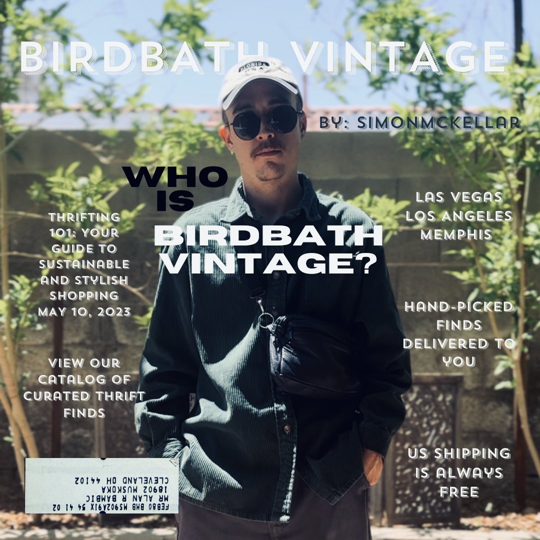 Birdbath Vintage tweet media