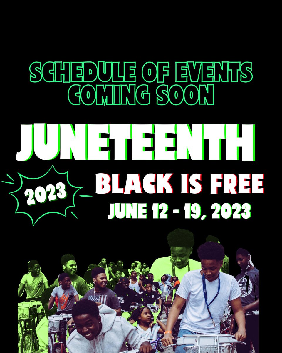 Come celebrate Juneteenth with us! We've been in the lab putting together an entire week of exciting community events and festivities to commemorate and honor this very important holiday. It'll be fun time for all ages. Keep your calendars open and stay tuned for more details