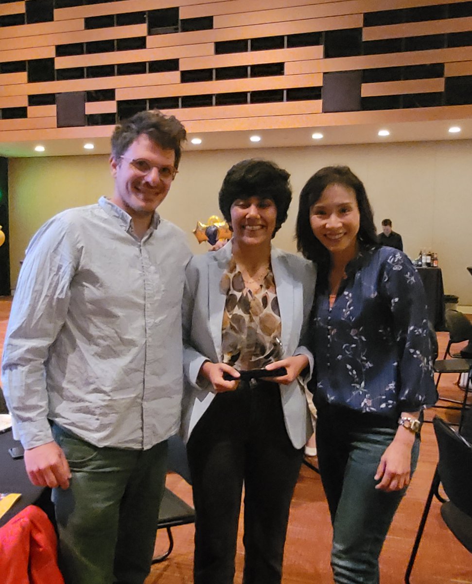 Yonatan Aljadeff (@yahdef) on Twitter photo Congratulations to Palka <a href="/PuriPalka/">Palka Puri</a> for receiving the <a href="/UCSanDiego/">UC San Diego</a> GPSA Interdisciplinary Research Award!
Pictured with Palka are Chih-Ying <a href="/SuLabUCSD/">Chih-Ying Su</a> and I looking and feeling very proud. Congratulations to Palka <a href="/PuriPalka/">Palka Puri</a> for receiving the <a href="/UCSanDiego/">UC San Diego</a> GPSA Interdisciplinary Research Award!
Pictured with Palka are Chih-Ying <a href="/SuLabUCSD/">Chih-Ying Su</a> and I looking and feeling very proud.