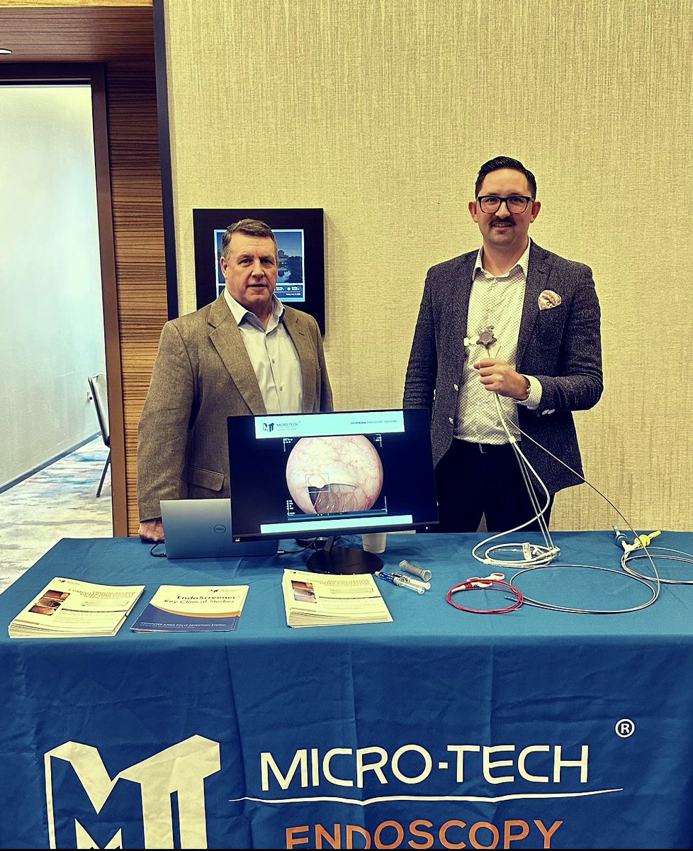 MicroTechEndo's tweet photo. Excited to sponsor the Innovations in Gastroenterology &amp; Hepatology: AI &amp; Beyond conference in Minneapolis today! Swing by and visit us to learn more about our EndoScreener and eyeMAX products! #GITwitter #innovation https://t.co/yrPBzTdVYv