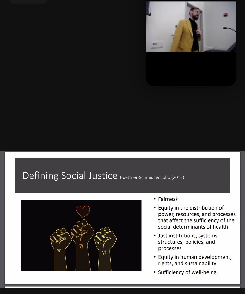 So lovely to see @GilmoreJNurse in his element delivering a lecture on Social Justice in Nursing at @ColumbiaNursing 😊

#NurseTwitter @ucdsnmhs @Fulbright_Eire