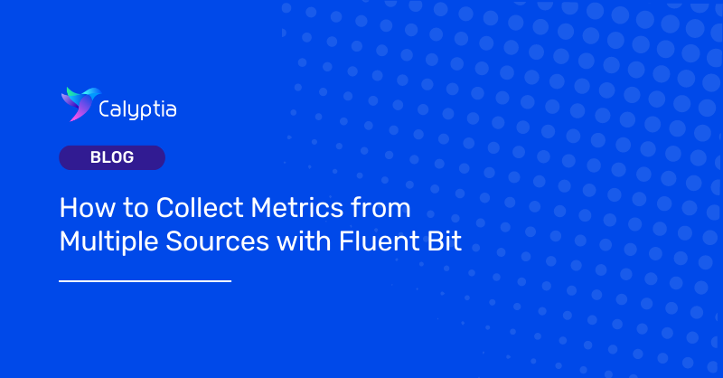 CalyptiaInc's tweet photo. Looking to maximize metric collection from multiple sources with Fluent Bit and #Calyptia? Head over to our blog for a step-by-step guide.

Give it a read here: https://t.co/rcCcVWmVOx

#telemetrypipelines #FluentBit https://t.co/4YLAEXI1mV
