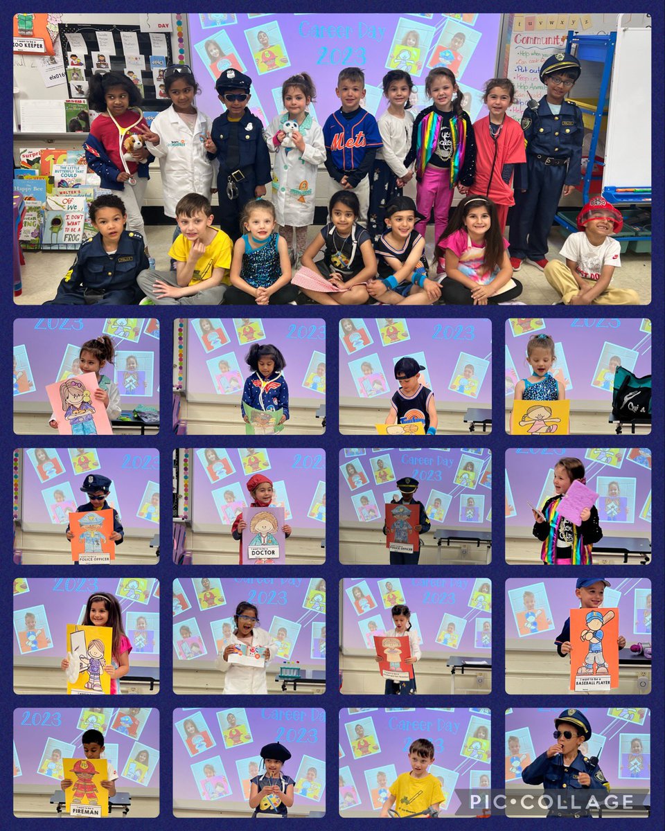 Jaime Schultz (@mrsschultz18) on Twitter photo Kindergarten Career Day 2023!!
The future is so bright with these future 👩🏻⚕️ 👮🏽♀️ 👩🎨 ⛹🏼♂️ ⚾️ 💃🏼 👩🏻🏫 🦺 🐶 👩🏻⚕️ 👨🏽🚒 !!!
<a href="/MontvilleTwpSch/">MontvilleTwpSchools</a> <a href="/HilldaleSchool/">Hilldale School</a> Kindergarten Career Day 2023!!
The future is so bright with these future 👩🏻⚕️ 👮🏽♀️ 👩🎨 ⛹🏼♂️ ⚾️ 💃🏼 👩🏻🏫 🦺 🐶 👩🏻⚕️ 👨🏽🚒 !!!
<a href="/MontvilleTwpSch/">MontvilleTwpSchools</a> <a href="/HilldaleSchool/">Hilldale School</a>
