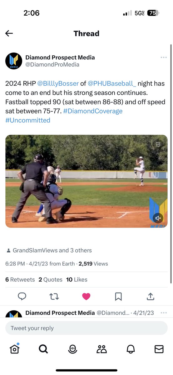 Billy Bosser Jr. tweet media