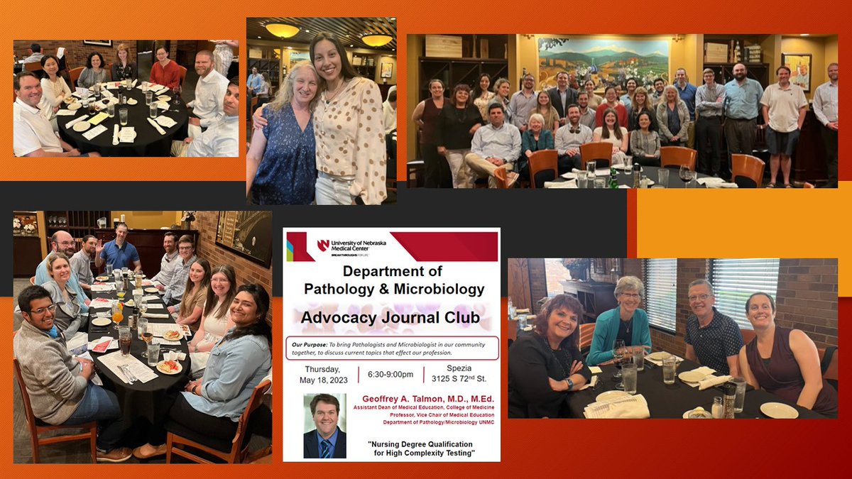 Dr. Talmon led and excellent discussion regarding "Nursing Degree Qualification for High Complexity Testing". Great to see everyone!
<a href="/UNMC_PathMicro/">UNMC Pathology, Microbiology & Immunology</a> <a href="/ScottLauerMD/">Scott Lauer, MD</a> <a href="/SamirAtiya1/">Samir Atiya</a> <a href="/RenavikarP/">Pranav Renavikar</a> <a href="/AshleyHein12/">Ashley Hein</a> <a href="/ScottKoepsell/">Scott Koepsell</a> <a href="/ahmadbelgeth/">Ahmad Alshomrani</a>
#patientadvocacy#pathology #advocacy#journalclub