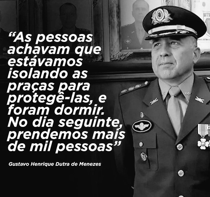 Jackson Novaes 🫡🇧🇷 (@jacksonnovaes) on Twitter photo <a href="/gersongomes/">Gerson Gomes</a> O <a href="/OPFigueiredo/">Paulo Figueiredo (Censurado de Novo)</a> sempre alertou sobre os militares e todos diziam: não, o exército é legalista e tals. Achamos quem deu realmente o tão falado golpe de 8 Jan.
Só de pensar o quanto eles riram do povo
Fico cada vez mais desesperançoso!! <a href="/gersongomes/">Gerson Gomes</a> O <a href="/OPFigueiredo/">Paulo Figueiredo (Censurado de Novo)</a> sempre alertou sobre os militares e todos diziam: não, o exército é legalista e tals. Achamos quem deu realmente o tão falado golpe de 8 Jan.
Só de pensar o quanto eles riram do povo
Fico cada vez mais desesperançoso!!