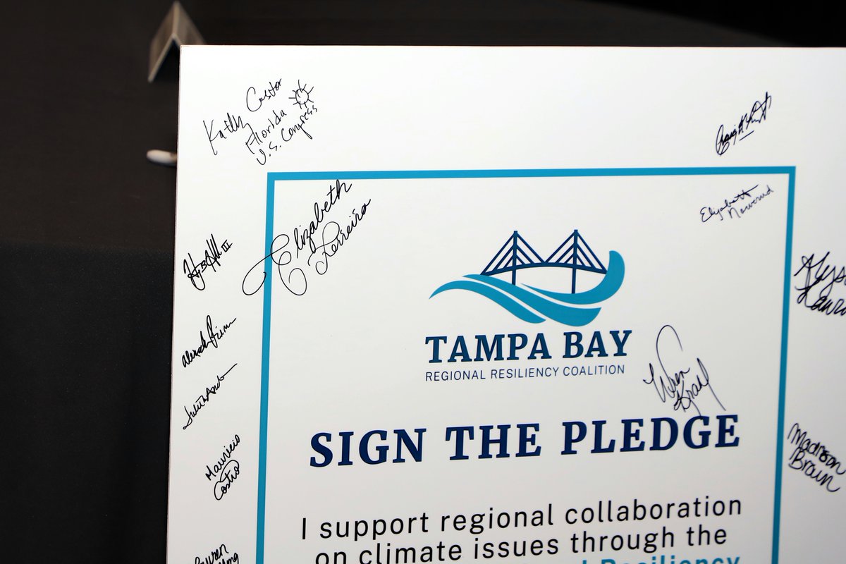 #InfrastructureWeek may be coming to a close, but the Tampa Bay area is having a successful start to #InfrastructureDecade!

I signed the <a href="/TampaBayRPC/">Tampa Bay Regional Planning Council</a> pledge committing to regional collaboration for cleaner, cheaper energy preserving our way of life in the Tampa Bay area.