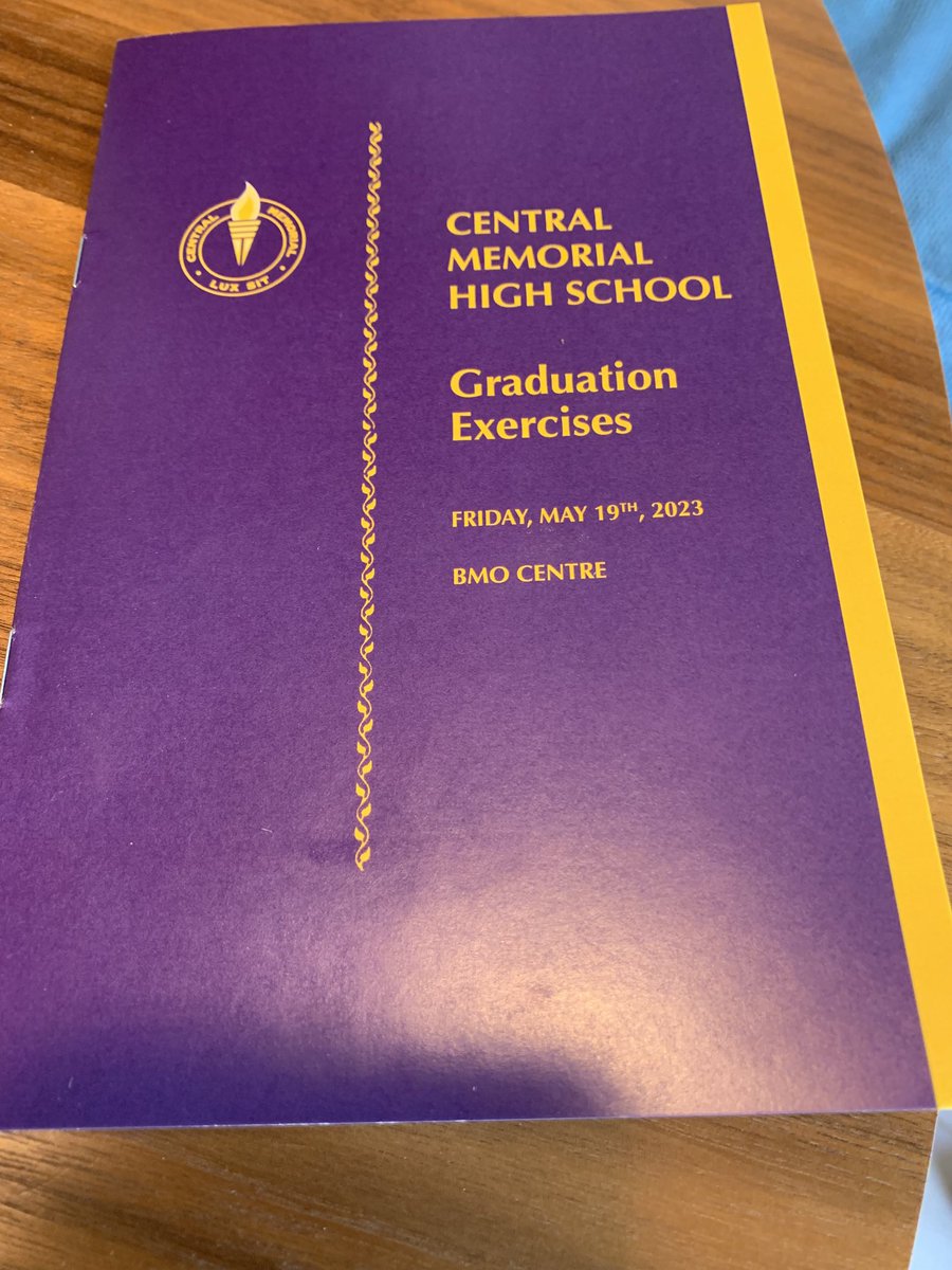 Always a pleasure to be with ⁦<a href="/michellehowell/">Michelle Howell</a>⁩ and ⁦<a href="/AnneKromm/">Anne Kromm</a>⁩ and add in ⁦<a href="/cmhsrams/">Central Memorial High School - CBE</a>⁩ graduation ceremony with students means perfect inspiration! Congratulations all #wearecbe #ProudToBeCBE