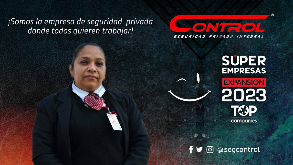 segcontrol's tweet photo. En Control somos reconocidos como una #SúperEmpresa por tercer año consecutivo y en la que todos quiere trabajar; pues fortalecemos el sentido de pertenencia, el liderazgo y crecimiento laboral entre nuestros colaboradores.
#YoSoyControl #GuardiaControl #SeguridadControl https://t.co/LTm0RLnBnY
