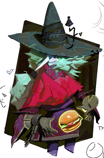 Almost forgot to post this: Burger wizard