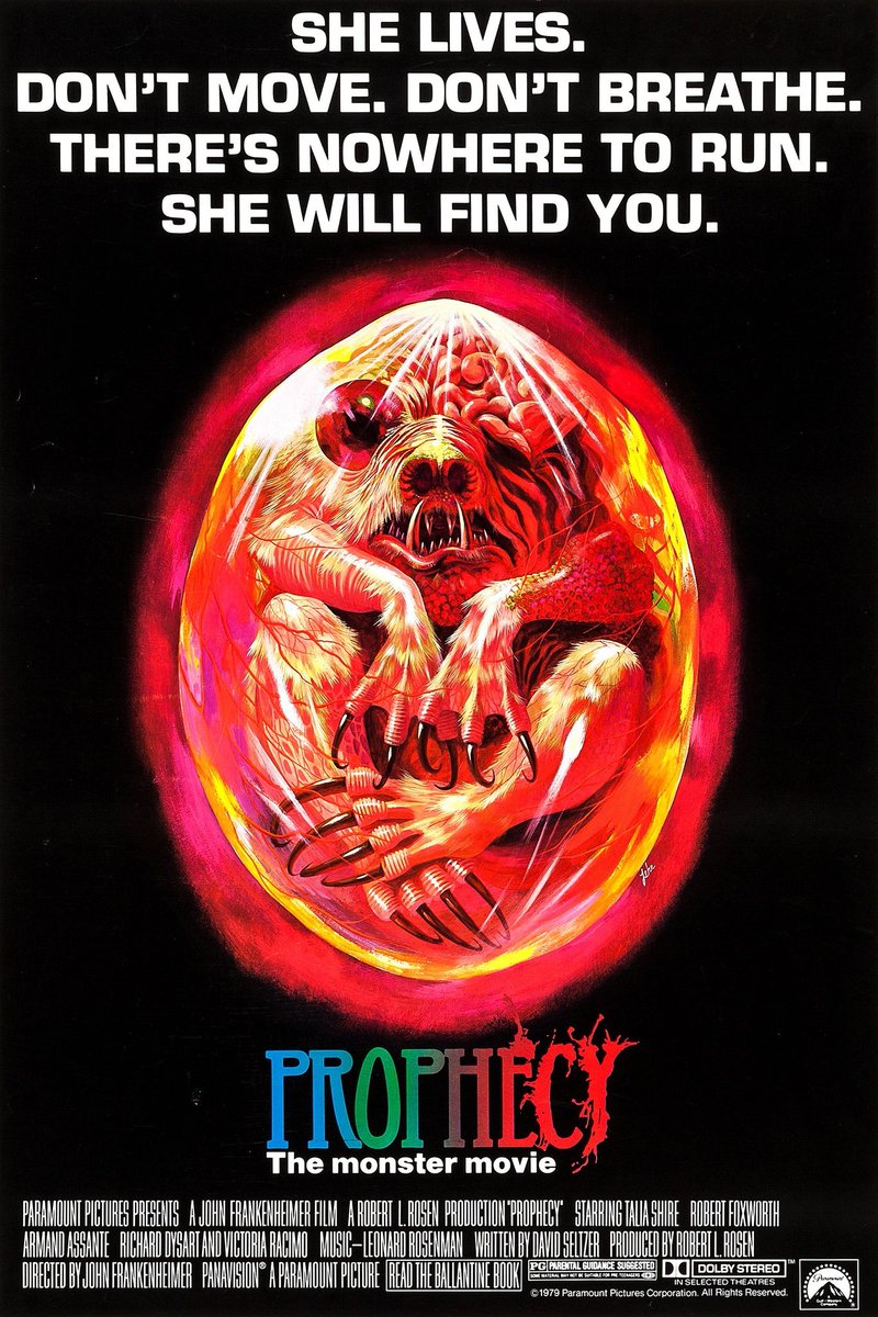 EugWSerra's tweet photo. On June 15, 1979, Prophecy was released. #Prophecy #Prophecy1979 #Fangoria #Fangoria2 #RobertFoxworth #TaliaShire #ArmandAssante #RichardDysart #MutantBear https://t.co/yCq3KGUY7t