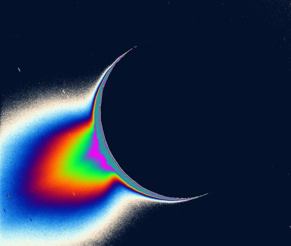 Enceladus' plume. 

JWST’s findings provide more grist for a possible NASA mission to Enceladus to search for signs of life there. Proposals under consideration include an ‘orbilander’ mission that would orbit the moon for a year and a half before landing at its south pole.