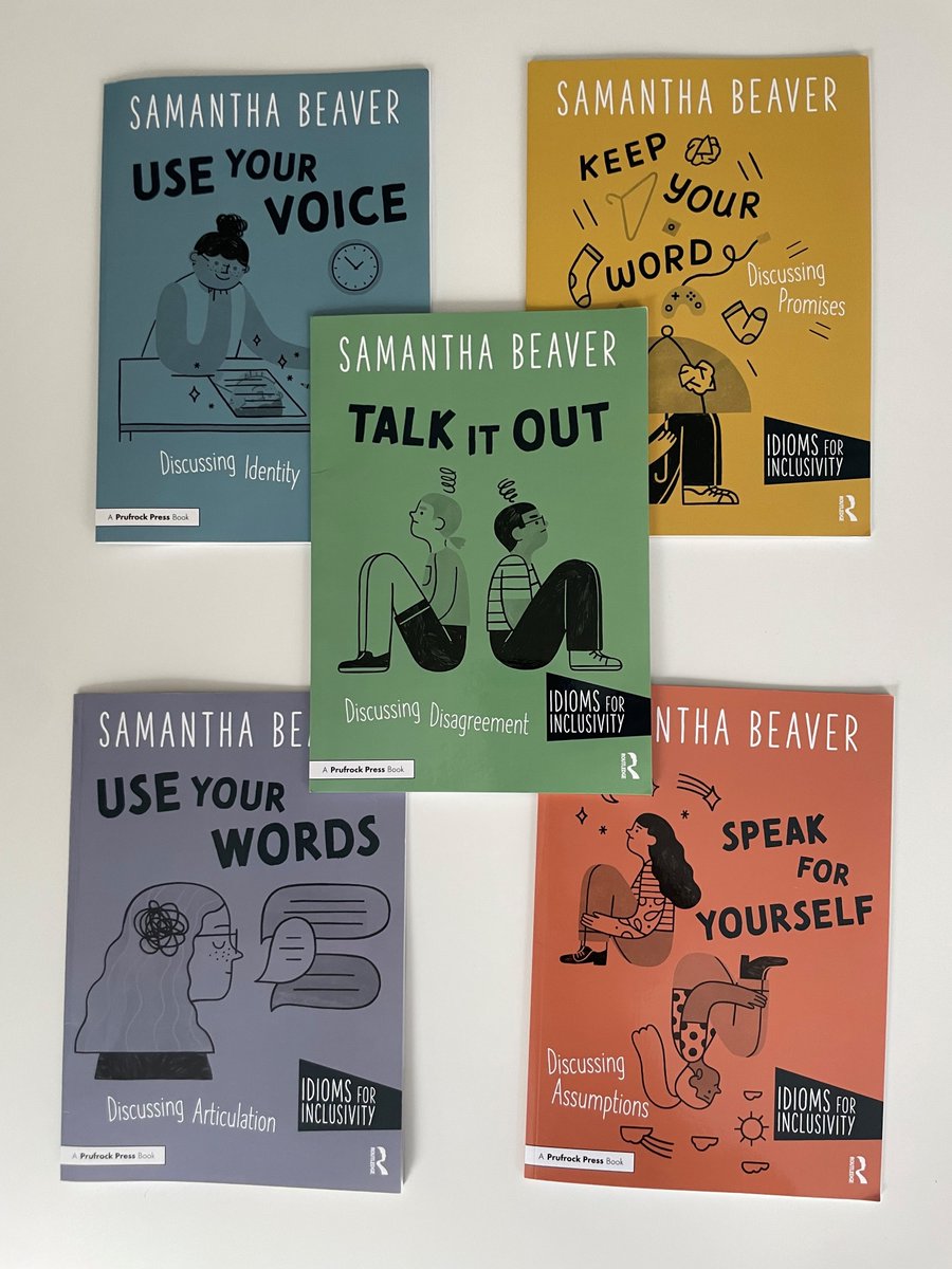 Prufrock Press (@prufrockpress) on Twitter photo This smart, delightfully illustrated series immerses readers in the intersection of #linguistics and #equity and #inclusion. Watch students discover the awesome impact of language by incorporating learning into daily conversation. 💬routledge.com/Idioms-for-Inc… This smart, delightfully illustrated series immerses readers in the intersection of #linguistics and #equity and #inclusion. Watch students discover the awesome impact of language by incorporating learning into daily conversation. 💬routledge.com/Idioms-for-Inc…