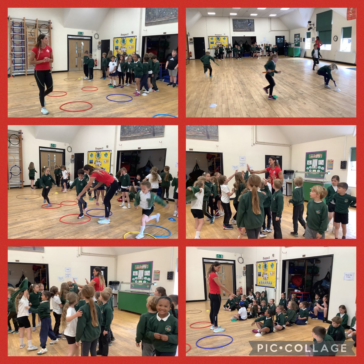 Class 2 had an amazing time this afternoon with <a href="/runwingfield/">charlotte wingfield OLY</a>! We practised running in relays and learnt how to do a triple jump! Thank you for inspiring us, Charlotte! 🤩⭐️🏃🏽‍♀️