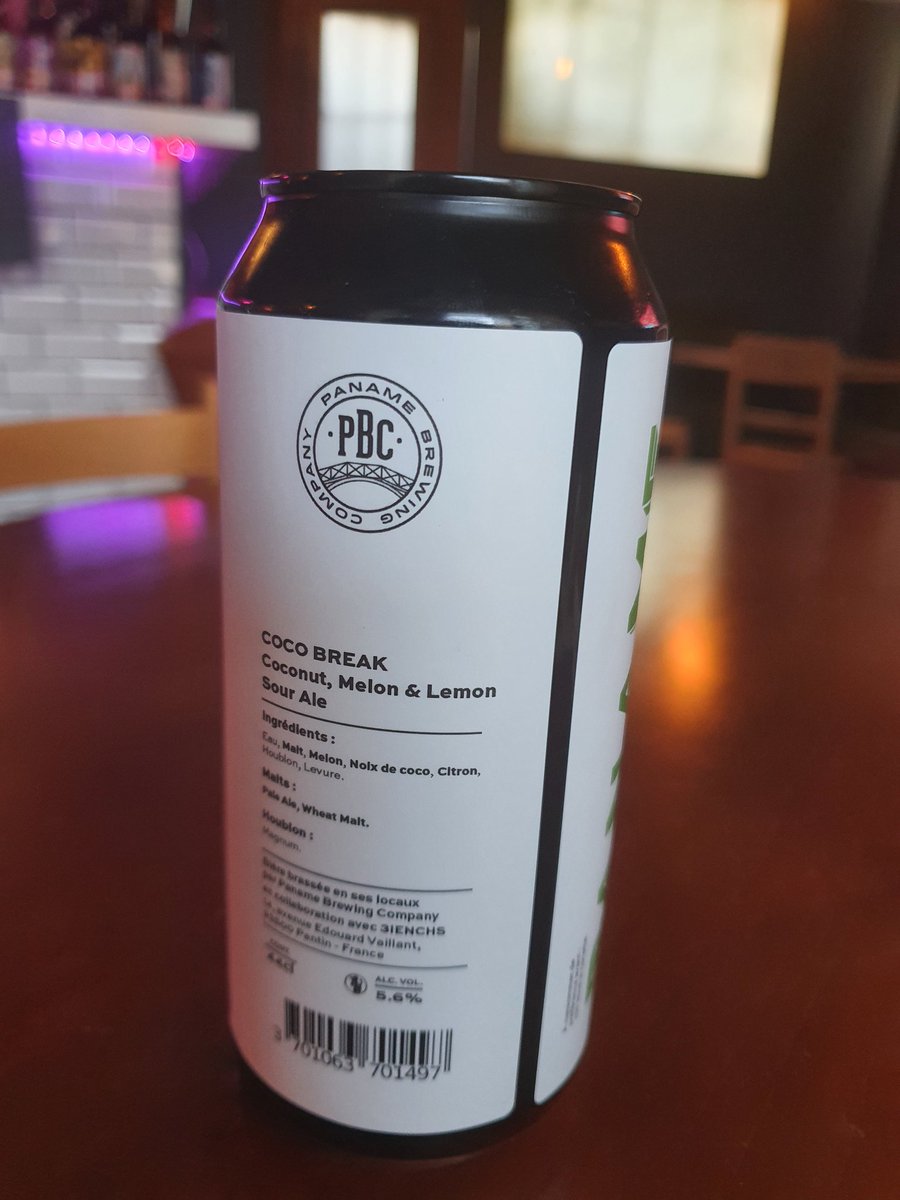 Première visite à la fameuse brasserie des <a href="/3ienchs/">3ienchs</a>, à Saint-Maur : à la pression, 3 bières de leur cru, 3 autres de la Bouledogue et une collab (excellente Hazy Pale Ale) à eux deux, plein de bouteilles et cette fabuleuse Sour Coco-Melon-Citron en collab avec la PBC (en photo).