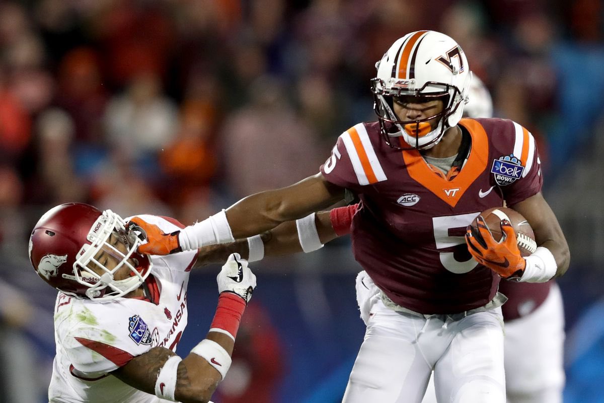One of the best #Hokies duos ever. 5,994 yards receiving 61 touchdowns 446 receptions
