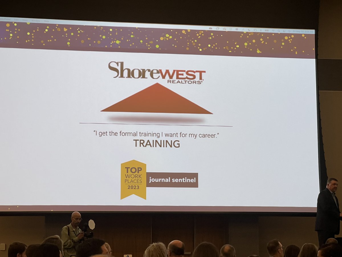 #RT @Shorewest_RE: Shorewest, REALTORS® is proud to announce that we have been named a Journal Sentinel Top Workplace for the 12th year in a row!  We are also thrilled to receive the Top Training award for the 2nd year in a row! #ShorewestRealtors #Proud…