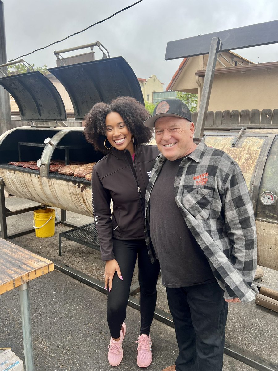 Sheba Turk on Twitter "Breakfast with Dean Norris of “Breaking Bad” in