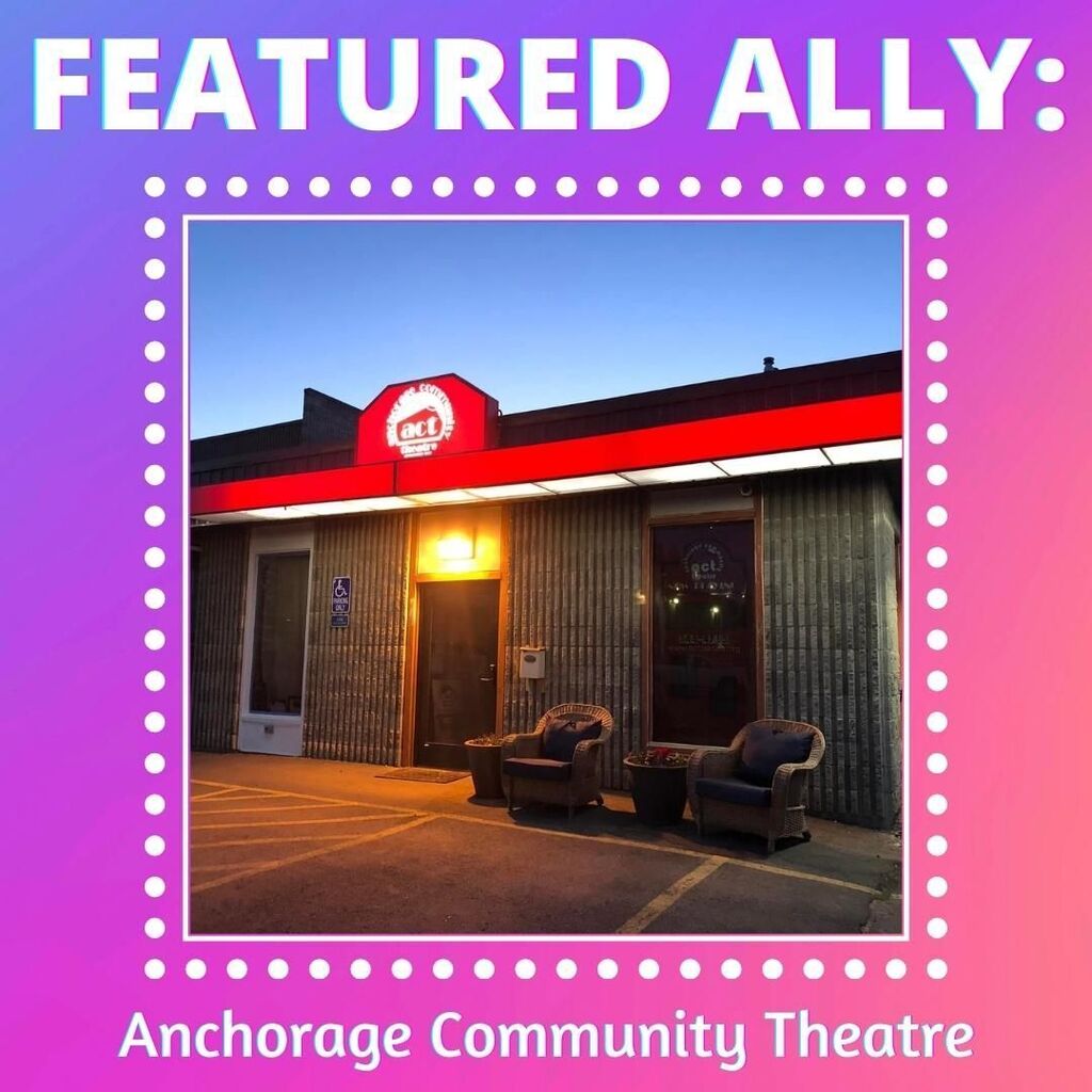 Our Featured Ally this week is @actalaska 🤩
Their mission is to build community through theatre. 

They are dedicated to making theatre with and for the entire community of Anchorage.

You can support them by seeing their show happening now, Wait Uni… instagr.am/p/CsbzThdr4nL/