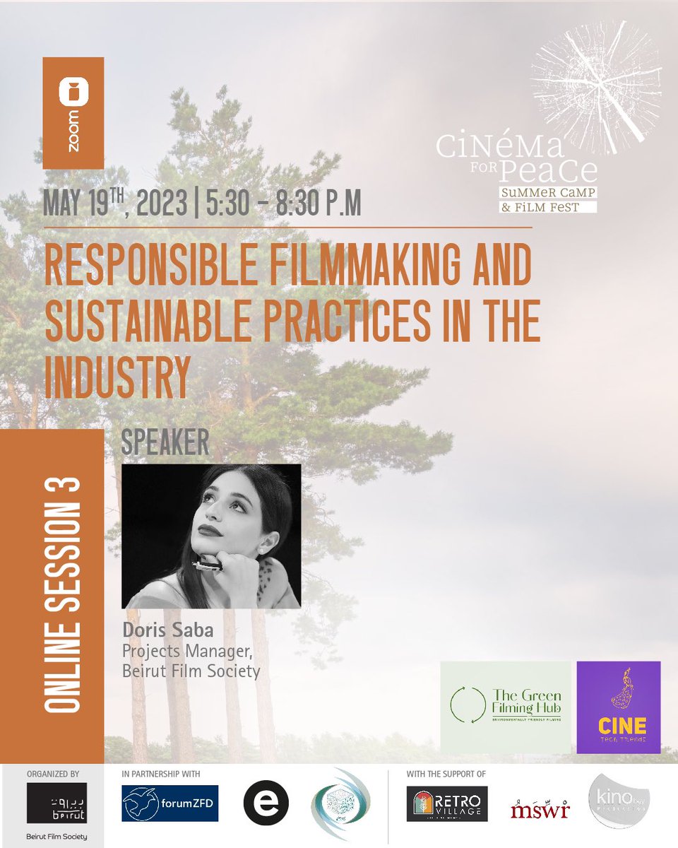 #CFP2023: The filmmakers joined us  &amp; explored the power of Responsible &amp; Green Filmmaking. We discovered how these practices can shape the future of the industry, promote ethical storytelling &amp; environmental sustainability.

Organized by: 
@beirutfilmsociety