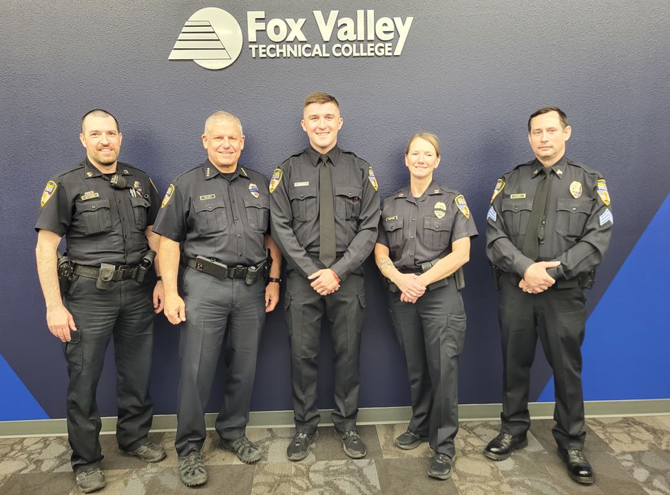 Congratulations on your graduation from FVTC Public Safety Training Center Recruit Academy Casey Schrage! 

We're happy to have you on the OPD Team!