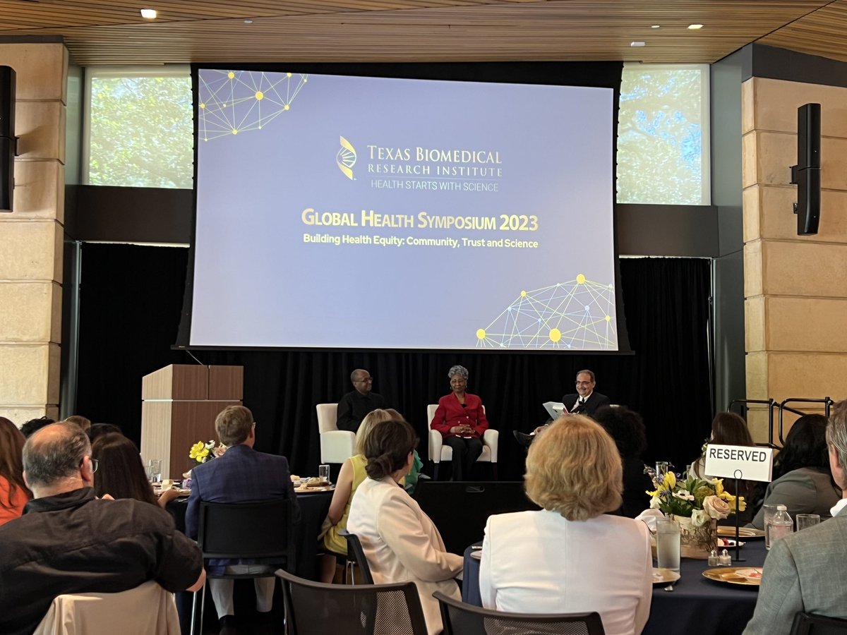 The family of #HenriettaLacks speaking on her legacy with @txbiomed president Larry Schlesinger #GHS2023