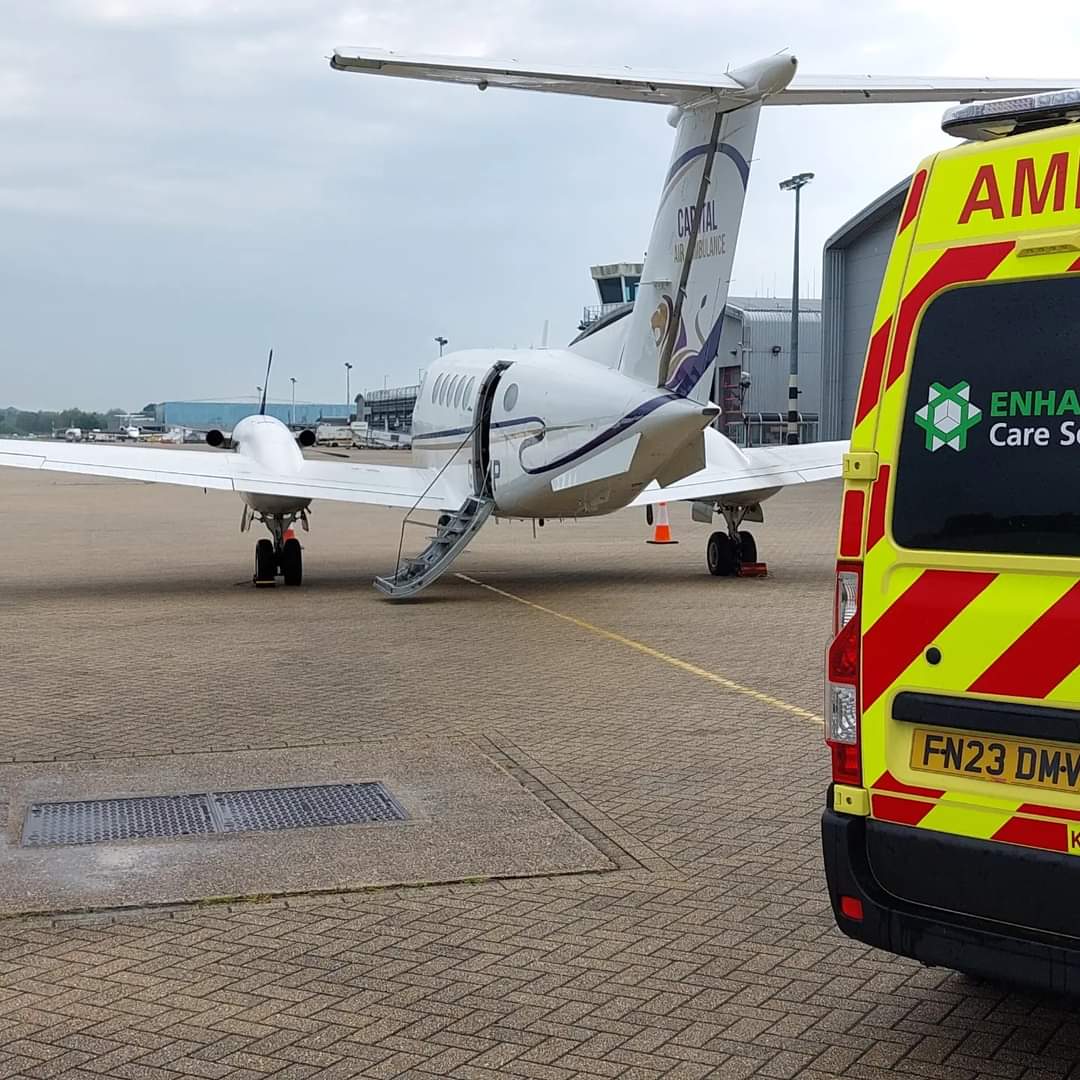 Our clinicians continue to be out and about supporting frontline emergency ambulance operations, transfers &amp; patient transport today. Meanwhile our education team have been delivering PHTLS and eALS courses and our events team are in full swing for our busiest week yet! #TeamECS