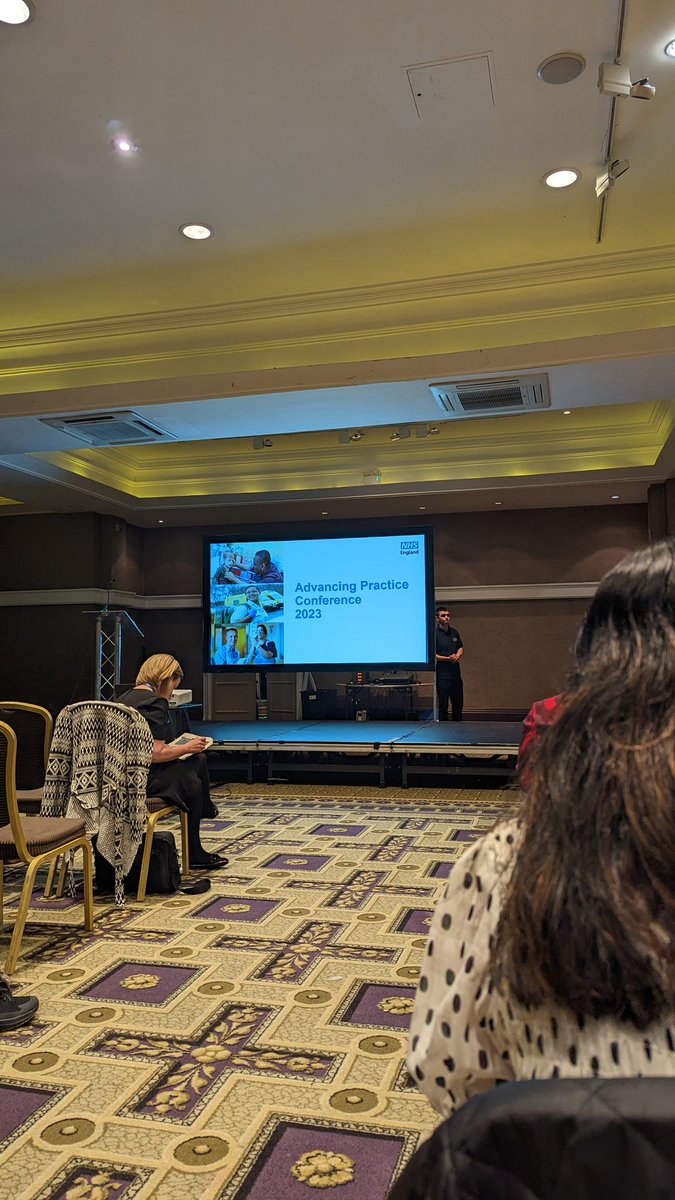 Fantastic day at the Advancing Practice Conference. Lots of really interesting speakers from all different scopes of practice #APNWConference23