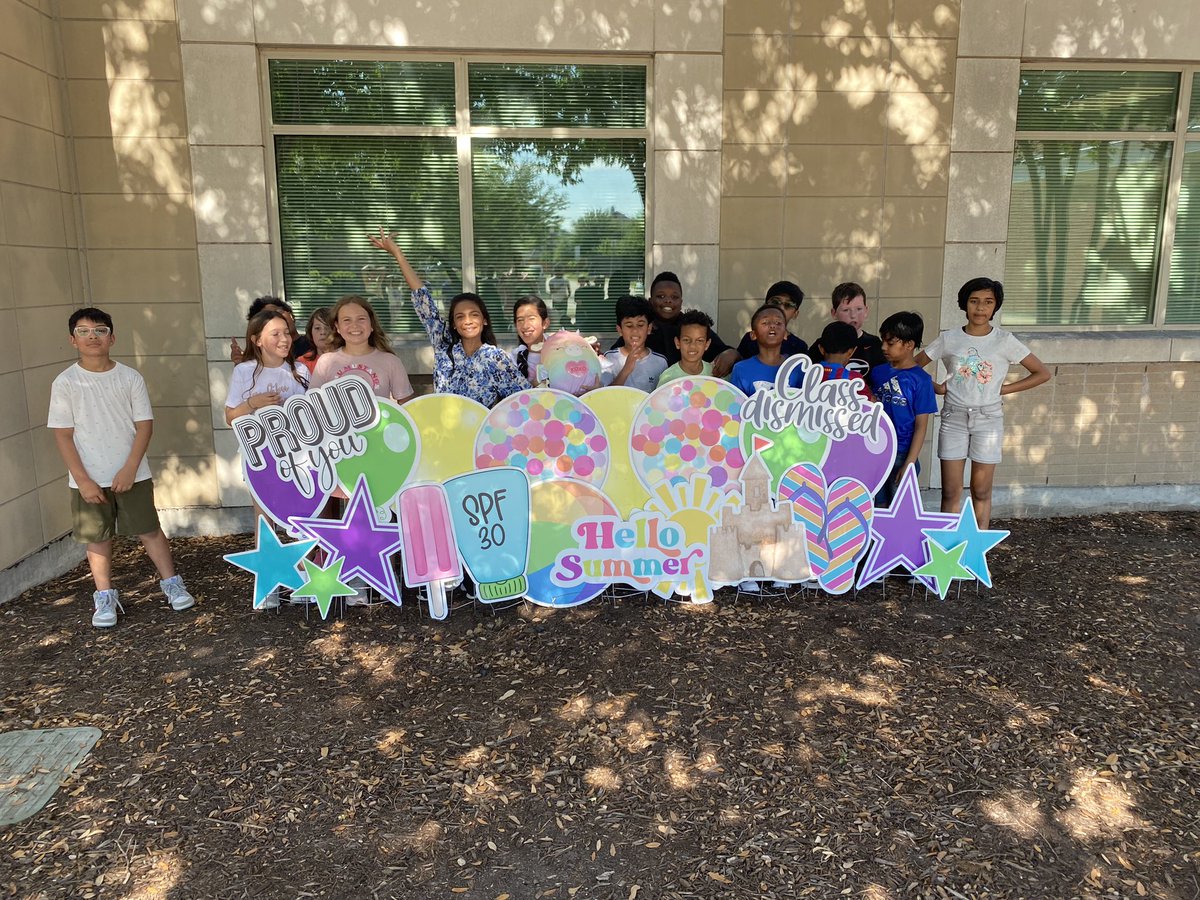 Last Day of School!! #FISDMadetoShine #summervacation <a href="/CorbellElem/">Corbell Elementary</a>