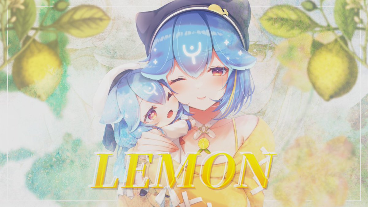 「The scent of lemons reminds me of you. W」|Bao 🐳 52-Hertz Whaleのイラスト