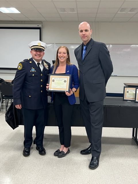 Congratulations to Sgt. Frances Uitz, Lt. Michael J. Lee, Sgt. Raymond Montz and Detective Muareen Berner on completing the Instructor Development Training at the Philadelphia Police Academy.