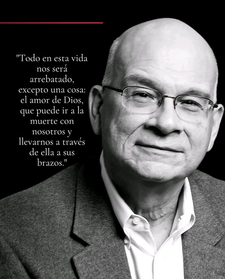 Le dijo Jesús: Yo soy la resurrección y la vida; el que cree en mí, aunque esté muerto, vivirá.
Juan 11:25
#TimothyKeller 
1950-2023