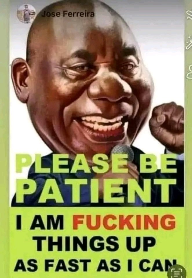 Cyril Ramaphosa memes are just popping everywhere these days