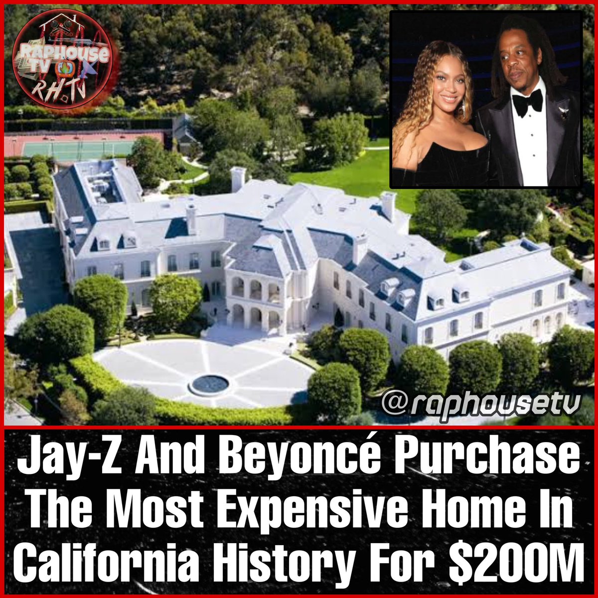 Beyonce and Jay-Z purchase the most expensive home in California for $200  million